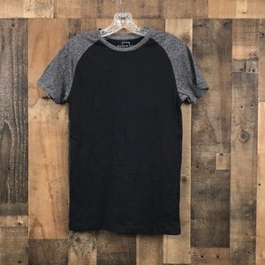 Peacocks Black T-Shirt Size S